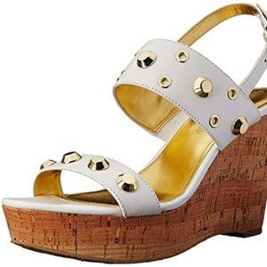 Ivanka Trump Gitty Wedge Sandal. 7.5
